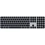 Аксесуар для Mac Apple Magic Keyboard with Touch ID and Numeric Keypad with Black Keys (MMMR3) 2022