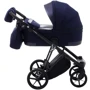 Коляска 2 в 1 Adamex Gallo Thermo GA-9 deep blue фото 10