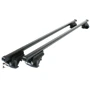 Thule TH-757 SquareBar на дах з рейлінгами: Тип поперечок з чорним пластиковим покриттям