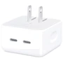 Зарядное устройство Apple Dual USB‑C Compact Power Adapter 35W White (MNWM3AM/A)