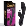 Вибратор с электростимуляцией Chisa Fierce Euphoria Lust Electro Waves Black