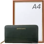 Жіночий гаманець Smith & Canova зелений (FUL-26813-dkgreen): Стать жіночий