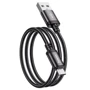 Кабель Hoco USB Cable to MicroUSB X89 Wind 2.4A 1m Black: Тип USB Cable - microUSB