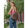 Женский рюкзак Sambag Brix KQH светло-коричневый (11321061)