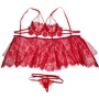 Пеньюар NDS 019-2 One Size Burgundy (23539)