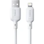 Кабель Baseus USB Cable to Lightning Silky Series 2.4A 2m White (P10377702213-01)