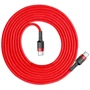 Кабель Baseus Cable USB-C to USB-C Cafule PD 2.0 60W 2m Red (CATKLF-H09): Тип USB-C - USB-C