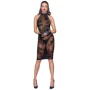 Платье Noir Handmade F240 Midi tulle dress with velvet straps Вlack, XXL