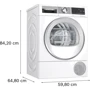 Сушильна машина BOSCH WQG245DEPL