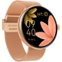 Смарт-часы Forever Forevive 5 SB-365 Rose Gold + ремешок: Дисплей 1.3" AMOLED (360x360)