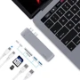 Адаптер WIWU Adapter C1 Plus USB-C to USB-C+SD+2xUSB3.0 HUB Gold (6957815503797): Інтерфейс підключення USB-C