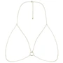 Украшение-портупея Bijoux Indiscrets Magnifique Bra Chain - Gold