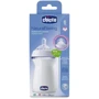 Пляшка пластикова Chicco Natural Feeling 330мл. соска силіконова 6+ швидкий потік (80737.00.50): Матеріал пластик