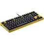 Клавиатура HATOR Skyfall TKL PRO Yellow (HTK-657): Интерфейс подключения USB