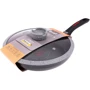 Сковорода Krauff Smart Fry с крышкой 28 см (2822): Антипригарное покрытие Greblon С3