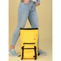 Женский рюкзак Sambag RollTop Zard желтый (24238028): Тип ручки Плечевой ремень, Короткая ручка