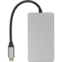 Адаптер HiSmart Adapter USB-C to 2xHDMI+VGA+USB+USB-C (CA913879): Цвет серый