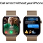 Apple Watch Series 10 42mm GPS + Cellular Gold Titanium Case with Gold Milanese Loop (MX083)