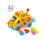 Игрушка Huile Toys "Веселый автобус" (988): Материал Пластмасса