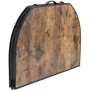 Стол для кемпинга Bo-Camp Melrose Oval 120x80 cm Black/Wood look (1404220) фото 11