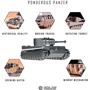 Коллекционная модель-конструктор Metal Time Ponderous Panzer Heavy Tank Тигр (MT020) фото 9