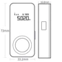 Лазерный дальномер Xiaomi HOTO Smart Laser Measure (QWCJY001) фото 3