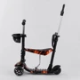 Самокат Best Scooter черный (17334): Количество колес 3