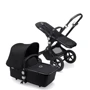 Универсальная коляска 2 в 1 Bugaboo Cameleon 3 Plus Black/Black, цвет черный на черной раме