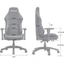 Кресло игровое Anda Seat Luna Color Size L Black/Red PVC фото 3