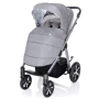 Универсальная коляска 2в1 Baby Design Husky NR 07 GRAY: Ширина шасси 60 см