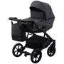 Коляска 2 в 1 Bair Kiwi Soft BKS-219 графит - графит (кожа) фото 10