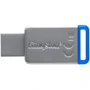 USB-флешка Kingston 64GB DataTraveler 50 USB 3.0 Metal/Blue (DT50/64GB): Максимальная скорость чтения, МБ/с 110