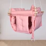 Качели детские Infancy Галетные тканевые подвесные пудра