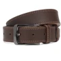 Чоловічий ремінь Borsa Leather коричневий (Cv1mb22-125)