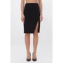 Юбка FashionUp YUB-1080A-XL 48 черная карандаш до середины бедра