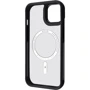 Чехол для iPhone Proove Clear Essence Case with Magnetic Ring Black for iPhone 16: Цвет черный
