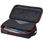 Пенал Herlitz 2Go Black Red с транспортиром в комплекте (50033348): Количество отделений 1