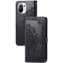 Чехол для телефонов Mobile Case Book Cover Art Leather Black for Xiaomi Mi 11 Lite / Mi 11 Lite 5G: Тип чехол-книжка