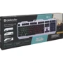 Клавиатура Defender Metal Hunter GK-140L (45140): Подключение проводное