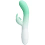 Вибратор LYBAILE Pretty Love Cerberus Rabbit Vibrator Light Green (BI-014795-A1B)