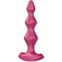 Анальный стимулятор-бусины с двумя моторами Satisfyer Lolli-Plug 1 (Berry)