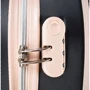 Чемодан Semi Line 20" (S) Black/Pink Cream черно-розовый (T5671-2): Материал Пластик