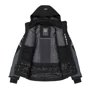 Горнолыжная куртка CMP Man Jacket Zip Hood (31W0297-U901) 52 черная с капюшоном: Состав Полиэстер, Эластан
