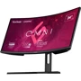 Монитор ViewSonic VX3418-2KPC: Разрешение Ultra Wide Quad HD (3440x1440)
