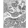 Coral Reef Magic Painting Book / Книга-раскраска Магия коралловых рифов: Количество страниц 32