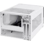 Корпус Silverstone Sugo SG13 Black&White Mesh (SST-SG13WB): Материал передней панели сталь