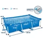 Каркасный бассейн Intex Rectangular Frame 150х220х60 см (28270) фото 3