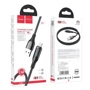 Кабель Hoco USB Cable to Lightning S51 Extreme 2.4A 1.2m Black фото 5