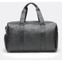 Чоловіча дорожня сумка Monsen чорна (C1js528-black): Фактура матова, Зерниста