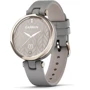Смарт-часы Garmin Lily Classic Cream Gold Bezel with Braloba Gray Case and Italian Leather Band (010-02384-B2)
